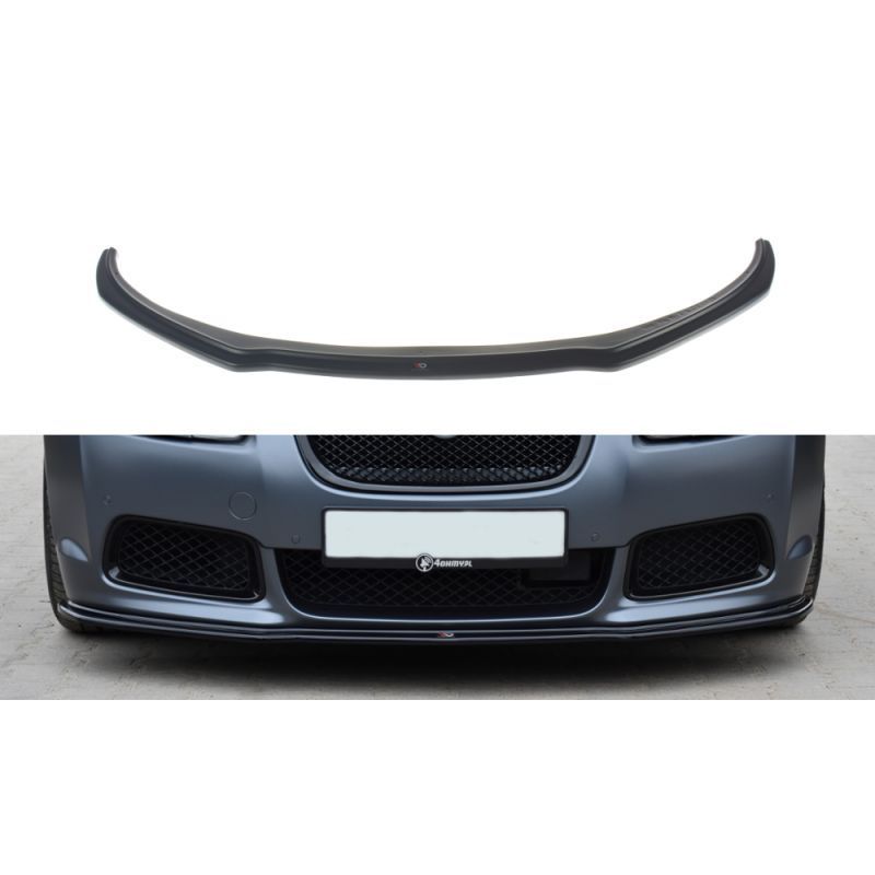 Maxton FRONT SPLITTER V.1 JAGUAR XF- R Gloss Black, Jaguar