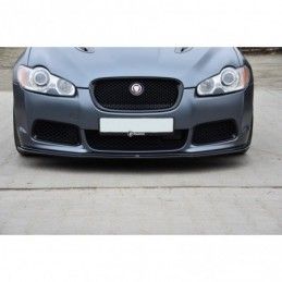 Maxton FRONT SPLITTER V.1 JAGUAR XF- R Gloss Black, Jaguar