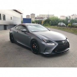 Maxton FRONT SPLITTER V.1 Lexus Rc Gloss Black, Lexus