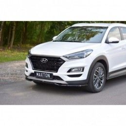 Maxton FRONT SPLITTER V.2 Hyundai Tucson Mk3 Facelift Gloss Black, Hyundai