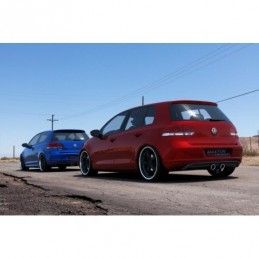 Maxton REAR VALANCE VW Golf V R32 Look for VW Golf VI Gloss Black, golf 6