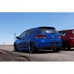 Maxton REAR VALANCE VW Golf V R32 Look for VW Golf VI GTI Gloss Black, golf 6