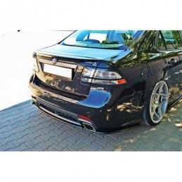 Maxton CENTRAL REAR SPLITTER SAAB 9-3 TURBO X Gloss Black, SAAB