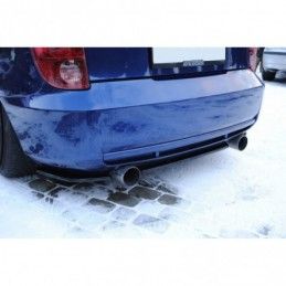 Maxton CENTRAL REAR SPLITTER TOYOTA CELICA T23 PREFACE Gloss Black, Celica