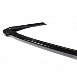 Maxton CENTRAL REAR SPLITTER MERCEDES-BENZ S-CLASS AMG-LINE W222 Gloss Black, CLASSE S W221