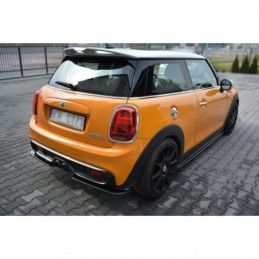 Maxton CENTRAL REAR SPLITTER MINI COOPER S MK3 PREFACE 3-DOOR (F56) Gloss Black, Mini