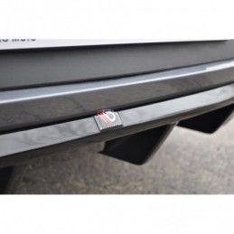 Maxton Rear Valance V.1 Seat Leon Cupra Mk3 FL Hatchback Gloss Black, Leon Mk3 / Facelift Cupra