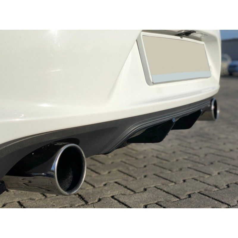 Maxton REAR VALANCE FORD OPEL ASTRA K OPC-LINE Gloss Black, Astra K