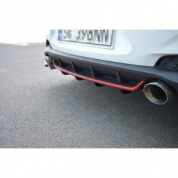 Maxton Rear Valance Hyundai I30 N Mk3 Hatchback Gloss Black, Hyundai