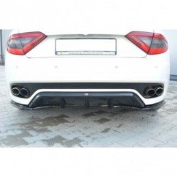 Maxton REAR VALANCE MASERATI GRANTURISMO Gloss Black, Maserati