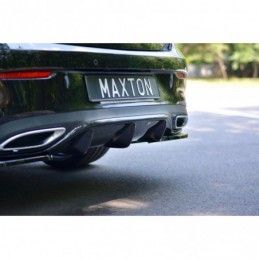 Maxton Rear Valance Mercedes-Benz E-Class W213 Coupe (C238) AMG-Line Gloss Black, W213