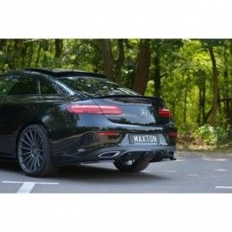 Maxton Rear Valance Mercedes-Benz E-Class W213 Coupe (C238) AMG-Line Gloss Black, W213