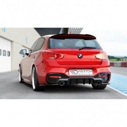 Maxton REAR VALANCE Bmw 1 F20/ F21 Facelift M-Power Gloss Black, Serie 1 F20/ F21