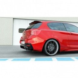 Maxton REAR VALANCE Bmw 1 F20/ F21 Facelift M-Power Gloss Black, Serie 1 F20/ F21