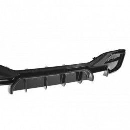 Maxton REAR VALANCE Bmw 1 F20/ F21 Facelift M-Power Gloss Black, Serie 1 F20/ F21