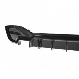 Maxton REAR VALANCE Bmw 1 F20/ F21 Facelift M-Power Gloss Black, Serie 1 F20/ F21