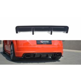 Maxton Rear Valance Audi TT RS 8S Gloss Black, TT Mk3 8S