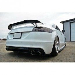 Maxton Rear Side Splitters Audi TT S 8J Gloss Black, TT 8J