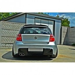 Maxton REAR SIDE SPLITTERS BMW 1 E87 Standard/M-Performance Gloss Black, Serie 1 E81/ E82/ E87/ E88