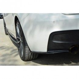 Maxton REAR SIDE SPLITTERS BMW 1 F20/F21 M-Power (PREFACE) Gloss Black, Serie 1 F20/ F21