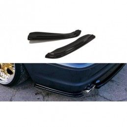 Maxton REAR SIDE SPLITTERS BMW 3 E46 MPACK COUPE Gloss Black, Serie 3 E46/ M3