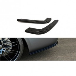 Maxton REAR SIDE SPLITTERS for BMW 3 E92 MPACK Gloss Black, Serie 3 E92/ E93/ M3