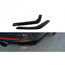 Maxton REAR SIDE SPLITTERS for BMW 4 F32 M-PACK Gloss Black, Serie 4 F32/ M4