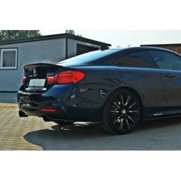 Maxton REAR SIDE SPLITTERS for BMW 4 F32 M-PACK Gloss Black, Serie 4 F32/ M4