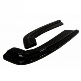 Maxton REAR SIDE SPLITTERS for BMW 5 F11 M-PACK (fits two single exhaust ends) Gloss Black, Serie 5 F10/ F11