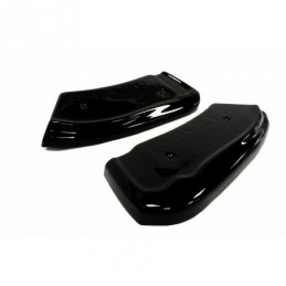 Maxton REAR SIDE SPLITTERS FORD FIESTA Gloss Black, Fiesta Mk7 / 7.5