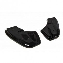 Maxton Rear Side Splitters Ford Fiesta ST / ST-Line / Zetec S Mk7 FL Gloss Black, Fiesta Mk7 / 7.5