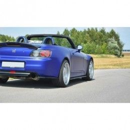 Maxton REAR SIDE SPLITTERS HONDA S2000 Gloss Black, S2000