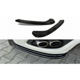 Maxton REAR SIDE SPLITTERS MASERATI GRANTURISMO 2007-2011 Gloss Black, Maserati