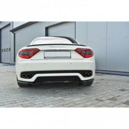 Maxton REAR SIDE SPLITTERS MASERATI GRANTURISMO 2007-2011 Gloss Black, Maserati