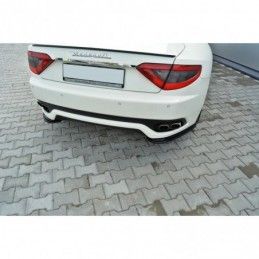 Maxton REAR SIDE SPLITTERS MASERATI GRANTURISMO 2007-2011 Gloss Black, Maserati