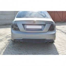 Maxton REAR SIDE SPLITTERS Mercedes C W204 63AMG/AMG-Line Gloss Black, W204