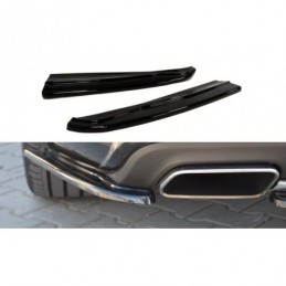 tuning REAR SIDE SPLITTERS MERCEDES CLS C218 AMG LINE Gloss Black