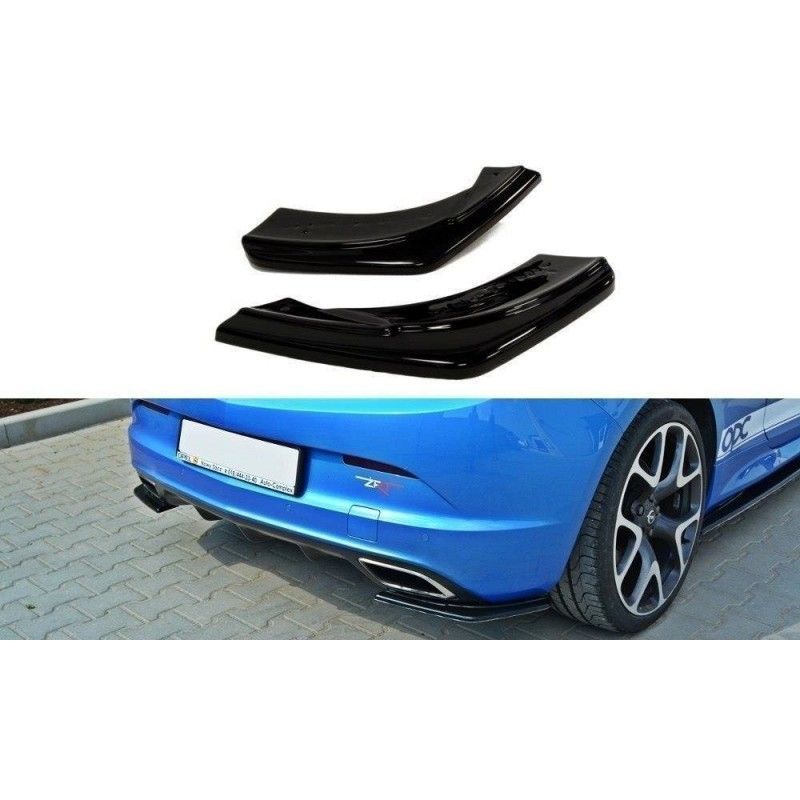 Maxton REAR SIDE SPLITTERS OPEL ASTRA J OPC / VXR Gloss Black, Astra J