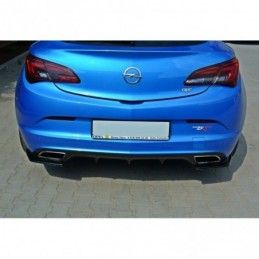 Maxton REAR SIDE SPLITTERS OPEL ASTRA J OPC / VXR Gloss Black, Astra J