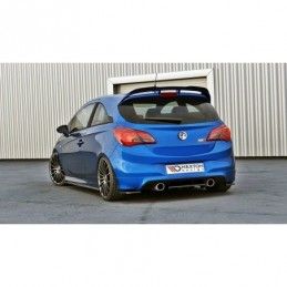 Maxton REAR SIDE SPLITTERS OPEL CORSA E OPC / VXR Gloss Black, CORSA E