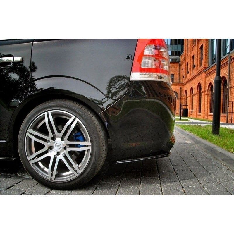 Maxton REAR SIDE SPLITTERS OPEL ZAFIRA B OPC / VXR Gloss Black, ZAFIRA