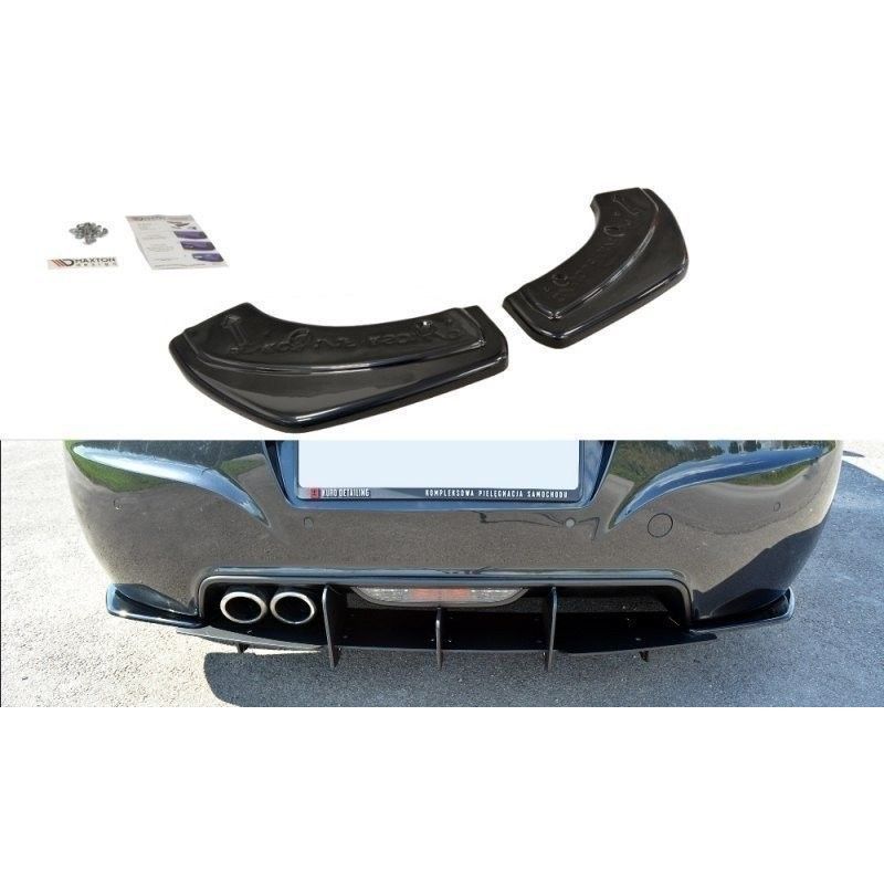 Maxton REAR SIDE SPLITTERS PEUGEOT RCZ Gloss Black, RCZ