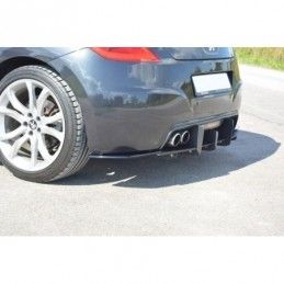 Maxton REAR SIDE SPLITTERS PEUGEOT RCZ Gloss Black, RCZ