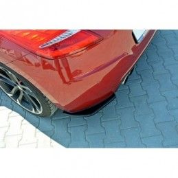 Maxton REAR SIDE SPLITTERS PEUGEOT RCZ Gloss Black, RCZ