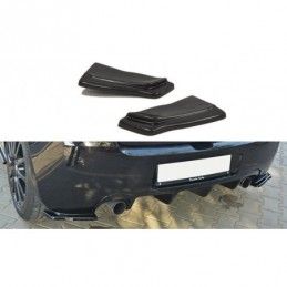 Maxton REAR SIDE SPLITTERS RENAULT CLIO III RS Gloss Black, Clio III