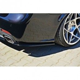 Maxton REAR SIDE SPLITTERS SAAB 9-3 TURBO X Gloss Black, SAAB