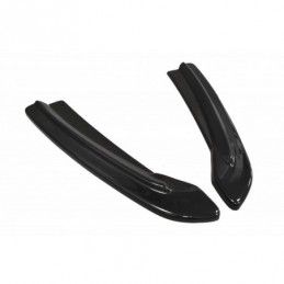 Maxton Rear Side Splitters Skoda Superb Mk3 Hatchback / Estate Gloss Black, Superb