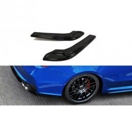 Maxton REAR SIDE SPLITTERS SUBARU WRX STI Gloss Black, MAXTON DESIGN