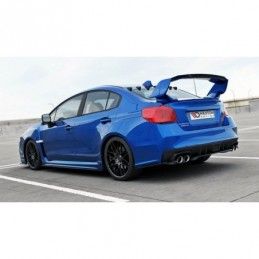 Maxton REAR SIDE SPLITTERS SUBARU WRX STI Gloss Black, MAXTON DESIGN