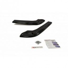 Maxton REAR SIDE SPLITTERS SUBARU WRX STI Gloss Black, MAXTON DESIGN